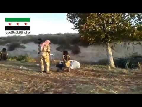 استهداف مقرات النظام بقذائف الهاون في سن سحر جنوب مدينة حلفايا في ريف حماة