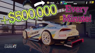 Project Cars 3 Money Glitch! $500,000 Every Minute!