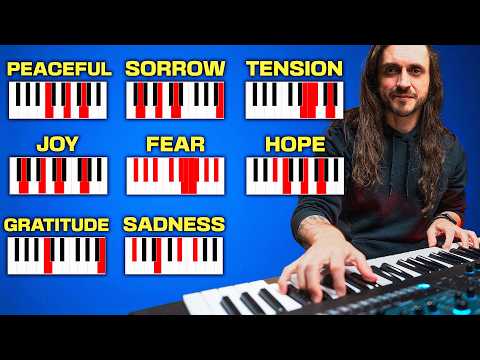 10 Patterns and Progressions to express 10 Emotions (Piano Lesson)