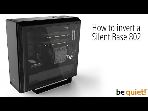 Kompiuterio Korpusas - Be Quiet! Silent Base 802 Baltas video