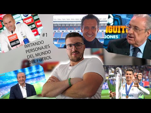 IMITANDO A PERSONAJES FAMOSOS DEL MUNDO DEL FÚTBOL #1
