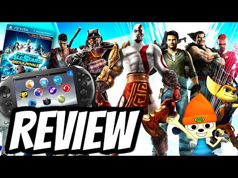Playstation All-Stars Battle Royale Playstation Vita REVIEW (PS VITA) HD Gameplay