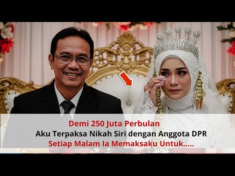 Demi 250 Juta Perbulan Aku Terpaksa Nikah Siri dengan Anggota DPR, Setiap Malam Ia Memaksaku Untuk