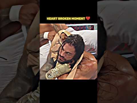 WWE HEART BROKEN MOMENT 💔 PART- 1" Jey Uso Attack  Roman "