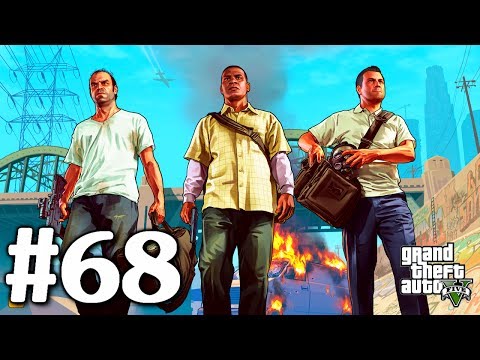 GTA 5 PS3: Playthrough Part 68[The Big Score - Final Heist Mission]