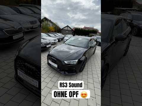 SOUNDKILLER OPF | Audi RS3 with OPF vs without OPF #rs3 #opf #rs3sound