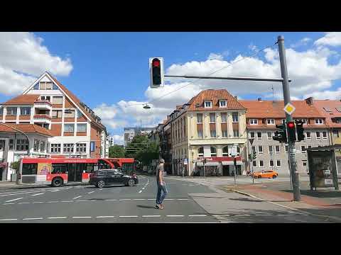 Driving in Hildesheim Germany 🇩🇪 car drive Niedersachsen with NCS Beats