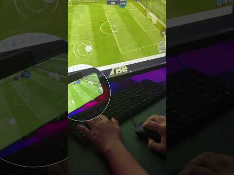 Play FIFA Mobile on pc ?!#screenmirroring #screencast #mobiletopc #emulator #mobilegame #fifa23