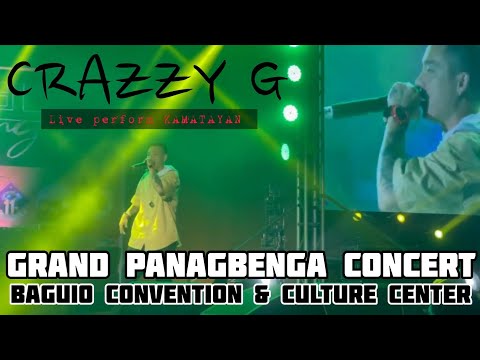 CRAZZY G LIVE PERFORM KAMATAYAN @ GRAND PANAGBENGA RAP CONCERT BAGUIO 2023