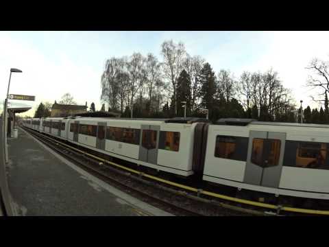 Episode 20 - Borgen station -Line 2 and 3-  (winter season) / Oslo metro / Oslo T-bane