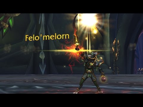 The Story of  Felo'melorn ft. PreachGaming [Artifact Lore]