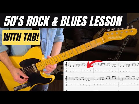 Telecaster 50's Rock Guitar Lesson