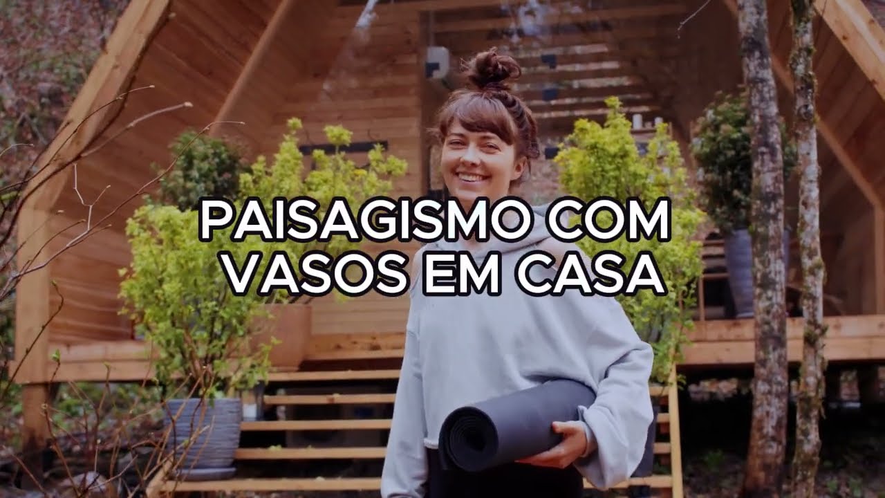 PAISAGISMO COM VASOS EM CASA