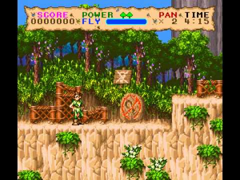 Hook (SNES / Super Nintendo) - Level 1 Song (I Am the Pan!)