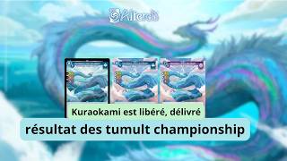 kuraokami libèré, délivré lors des Tumult Championship d'Altered