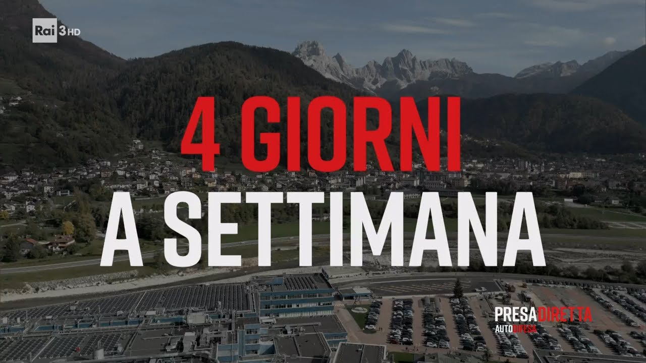 La settimana lavorativa corta - PresaDiretta 25/03/2024