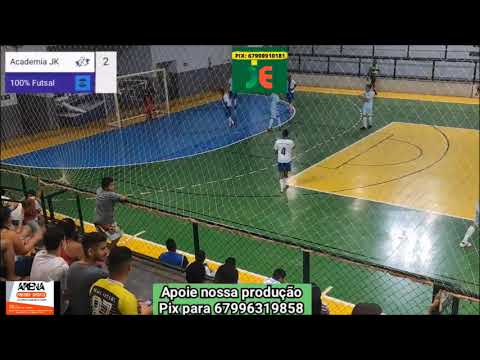 Gols de JK Maracaju x 100% - Copa Eder Cacho 2022