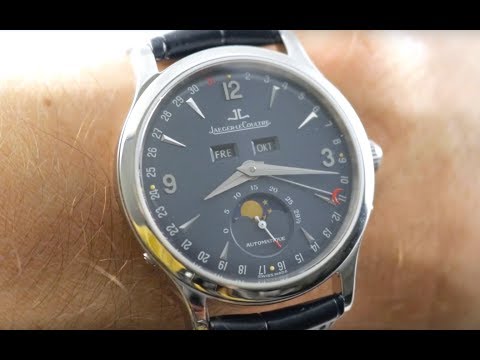 Jaeger-LeCoultre Master Moon BLUE DIAL Q143648A JLC Watch Review