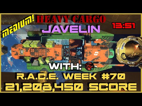 Hardspace: Shipbreaker - R.A.C.E. Week #70 (Medium Heavy Cargo Javelin) - 21,207,450 Score w/Snake