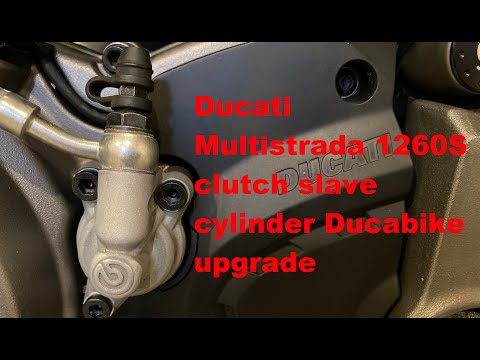 Ducabike clutch slave cylinder installation to a Ducati Multistrada 1260S