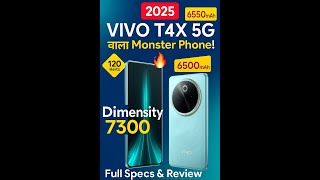 🚀 Vivo T4x 5G Full Review – Camera, Display & Gaming सबका Boss 2025! @techbande