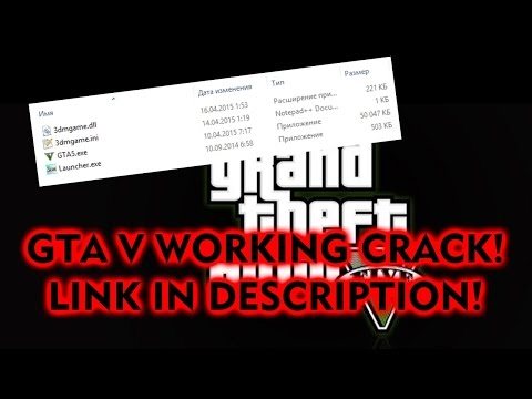 Кряк на GTA V (ССЫЛКА) НЕ ВИРУС! WORKING CRACK! (LINK) VIRUS FREE!