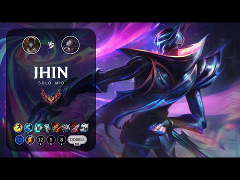 Jhin Mid vs Orianna - EUW Grandmaster Patch 13.20