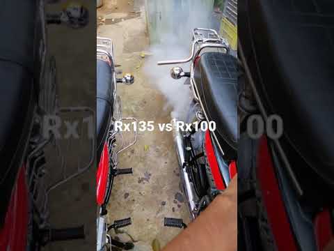 Yamaha Rx135 VS Rx100 #shorts #shortsvideo #yamaha #rx100  @TNRXSALESGARAGE