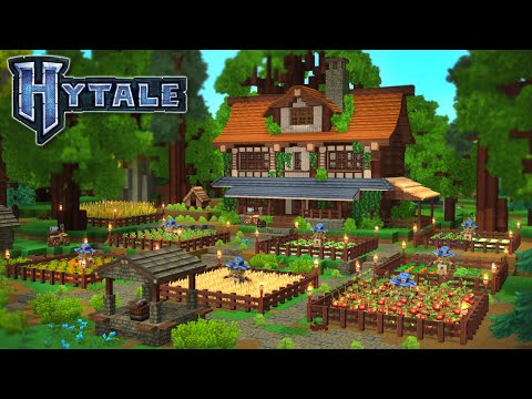 Ich habe den ultimativen gemütlichen Bauernhof in HYTALE gebaut!