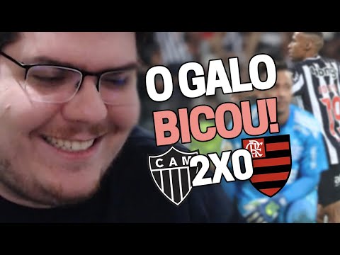 CASIMIRO REAGE: ATLÉTICO-MG 2 X 0 FLAMENGO PELO BRASILEIRÃO 2022 | Cortes do Casimito