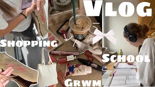 Vlog! 🎀 (unboxing, shopping, grwm!)
