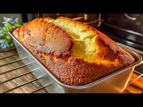 Japanese Lemon Cake in 5 Minutes that (Unfortunately) NO ONE Knows! Melts in your mouth!