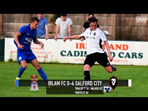 Irlam FC 0-4 Salford City - 16/17 Pre-season match
