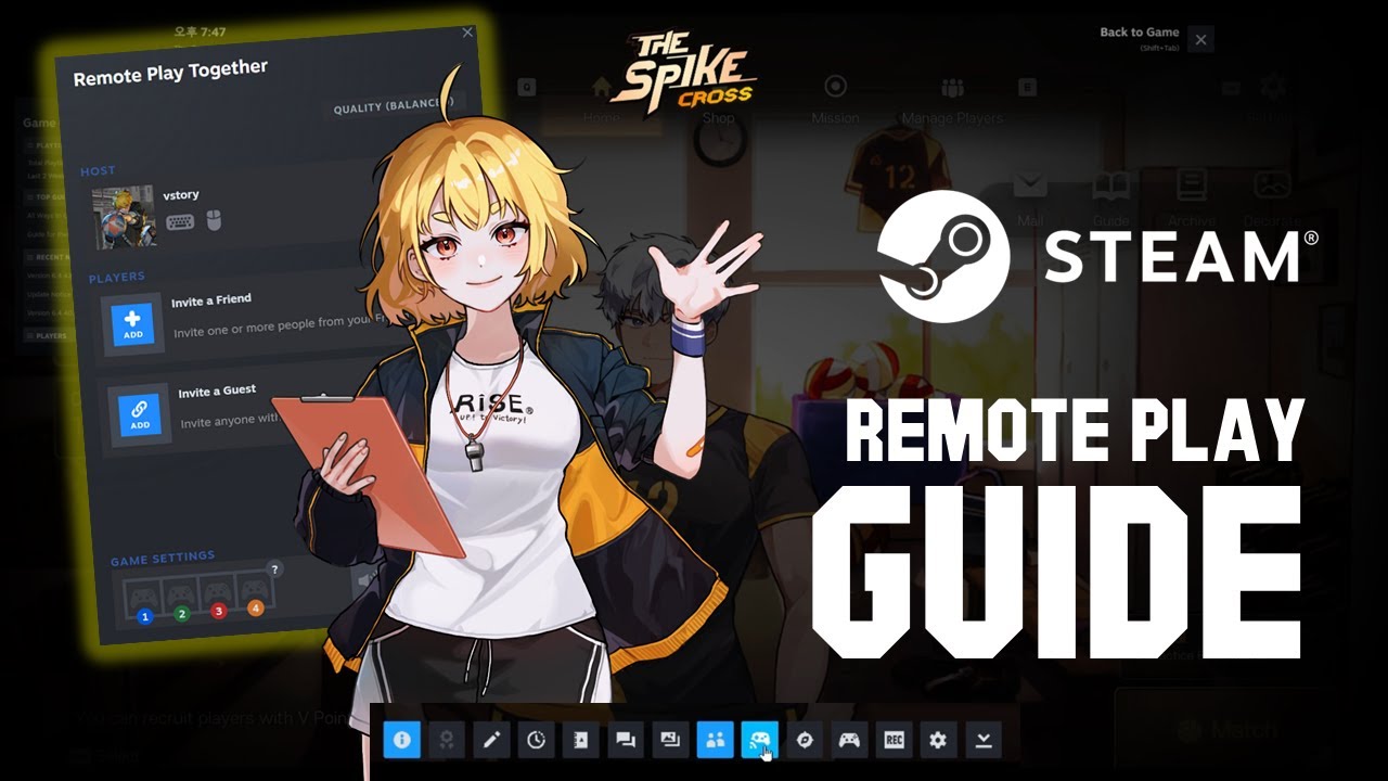 The Spike Cross - How to Play with your friends in STEAM