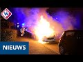 Omwonenden Voorburgse Prins Bernhardlaan bang voor de volgende autobrand - OMROEP WEST