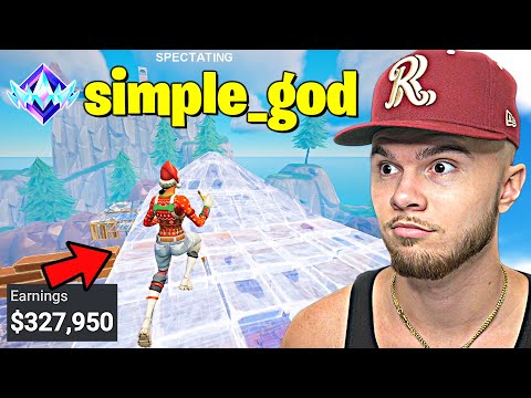 I Spectated The Fastest SIMPLE EDIT PRO In Fortnite...