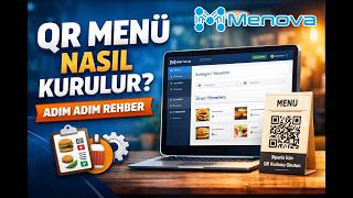 QR Menü Nasıl Yapılır? | Restoranlar İçin Menova QR Menü Sistemi Kurul