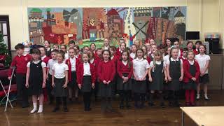 Day 9-  'It feels like Christmas' performed by our school choir