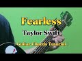 Fearless - Taylor Swift (Guitar Chords Tutorial With Lyrics)