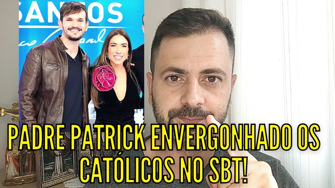 PADRE PATRICK PENSA RÁPIDO PARA FAZER PIADINHA, NO ENTANTO PARA DEFENDER A FÉ CATÓLICA...