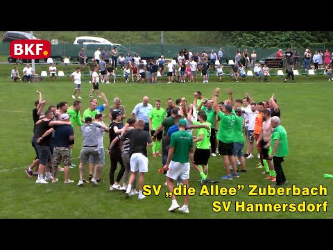 5. 6. 2022 - SV "die Allee" Zuberbach : SV Hannersdorf, 2. Klasse Süd Meistergruppe - BKF TV