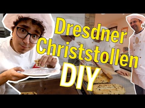 How to make a real Dresdner Christstollen - Visit Dresden Vlog #1