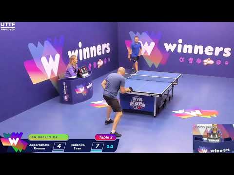 WINners CUP table 2  19.09  Zaporozhets Roman - Rudenko Ivan  16:00