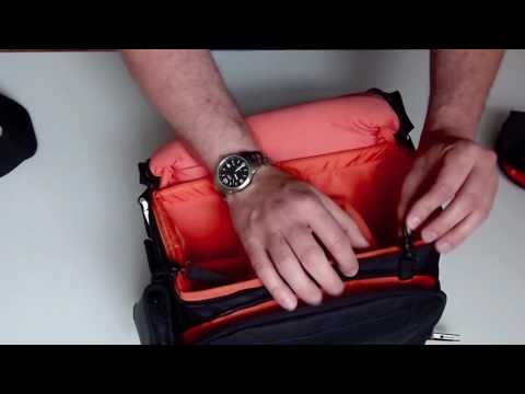 Fototasche Delsey ODC 33 schwarz/orange - by www.enjoyyourcamera.com