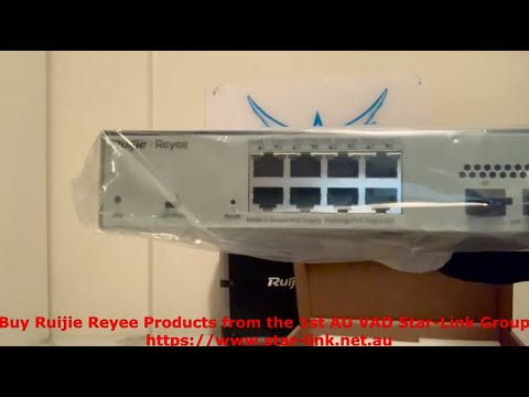 RG-NBS3100-8GT2SFP-P V2 Open Box Video