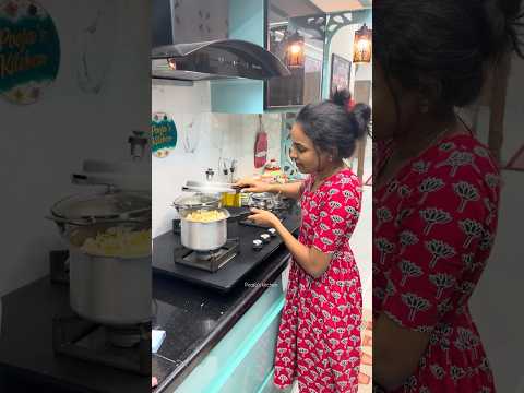Thangachi kooda Fun 😂❤️ | Amma kitta Semma thittu ‼️😔 #poojaskitchen #shorts
