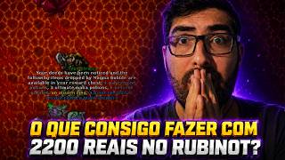 INVESTI 2200 REAIS EM UM CHAR NO RUBINOT!