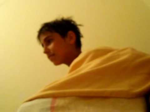 limpando com a bucha