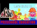 Sesame Street Let S Build It Learn To Build Parks For Elmo With Shapes And Blocks Ella And Mommy