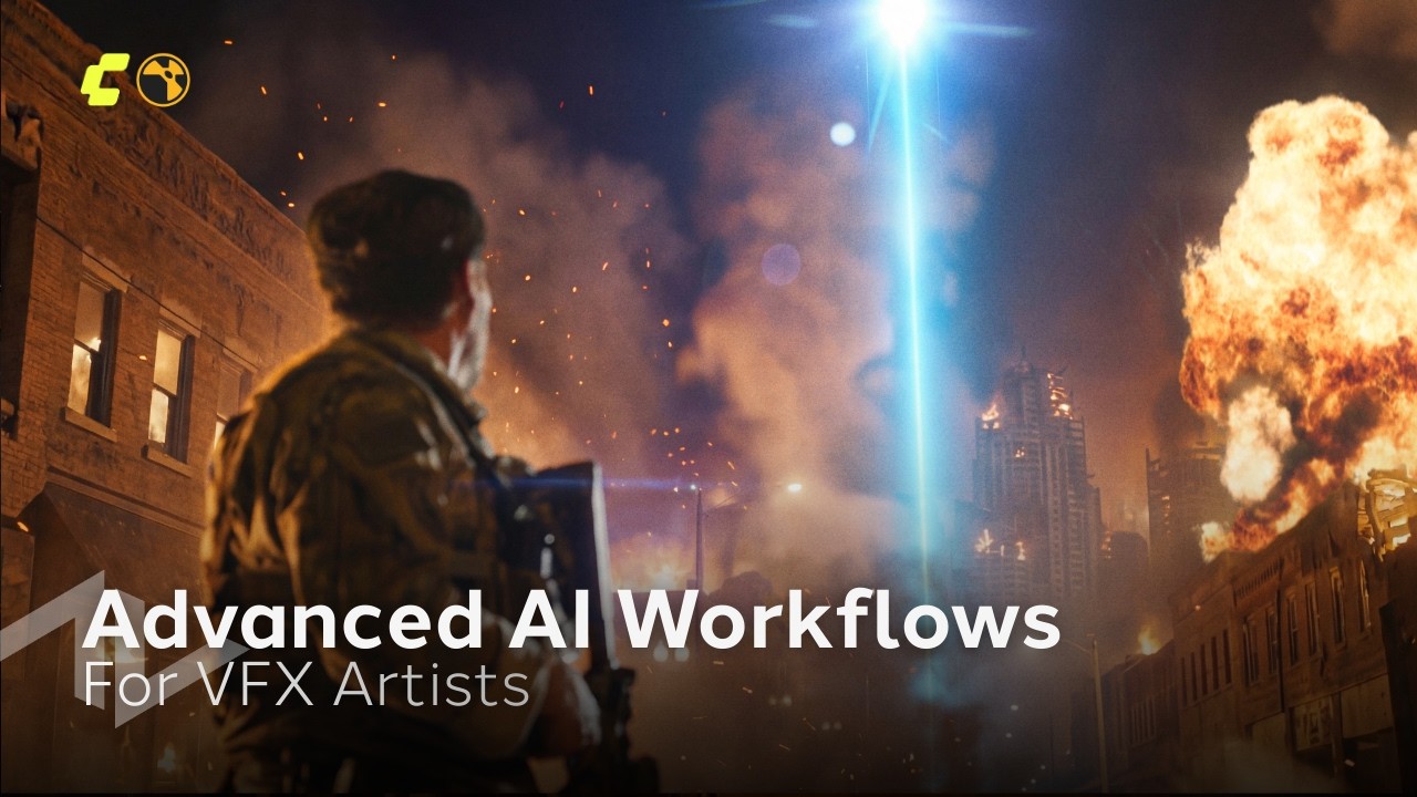 Advanced AI Workflows for VFX Artists | New Course: ComfyUI, Nuke, Beeble.ai & Runway